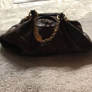 Bark leather Perlina purse